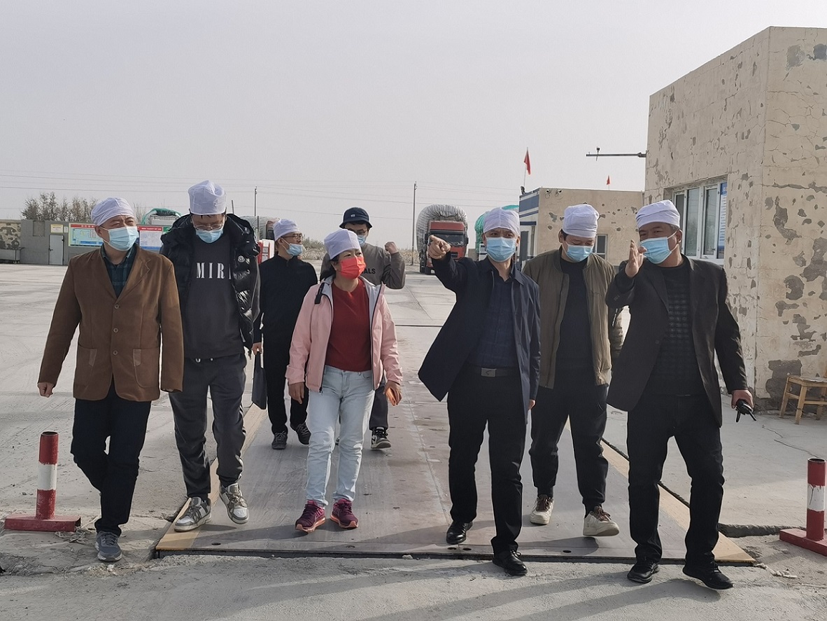 李林、樊治強一行到省棉麻集團基地督導調研安全生產、棉花儲備工作